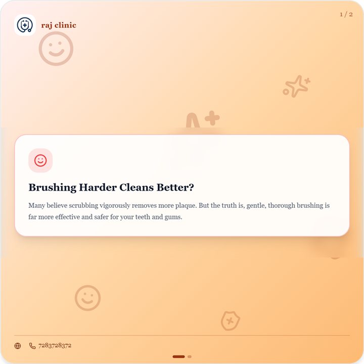 Generated carousel slide — myth-busting skincare hook, dermatology